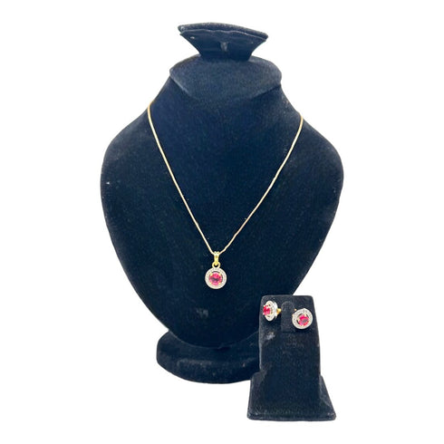Blushing Elegance Jewelry Set - D67 - 2